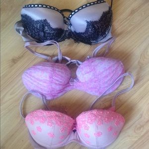 Victoria's Secret Bras! Set of 3!